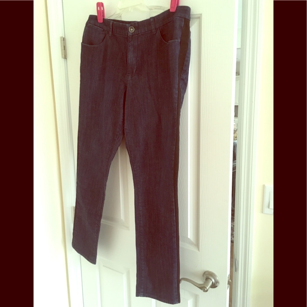 NWOT Coldwater Creek Tuxedo Denim Jeans